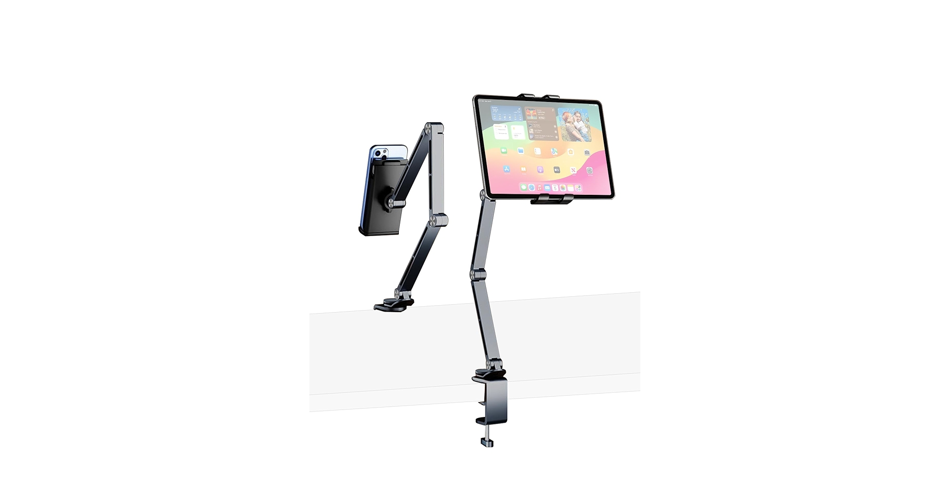 iPad - NORIHIDE Amazon.com: HIBORI iPad Mount for Desk Aluminum Alloy Tablet